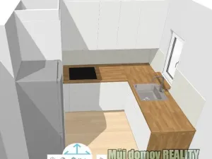 Pronájem bytu 2+kk, Praha - Hloubětín, 48 m2