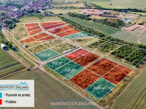 Prodej pozemku pro bydlení, Havraníky, 1008 m2