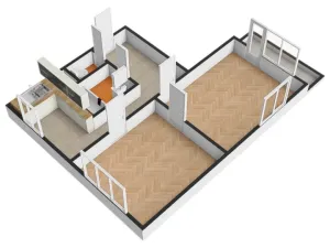 Pronájem bytu 2+1, Praha - Žižkov, Pod lipami, 58 m2