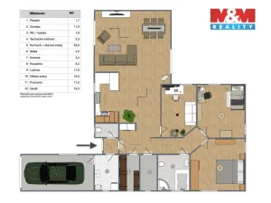 Prodej rodinného domu, Praha - Kunratice, Na jahodách, 130 m2