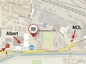 Pronájem garážového stání, Nymburk, Bobnická, 19 m2
