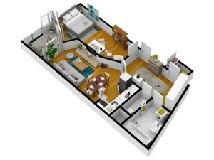 Pronájem bytu 2+kk, Praha - Břevnov, Patočkova, 65 m2