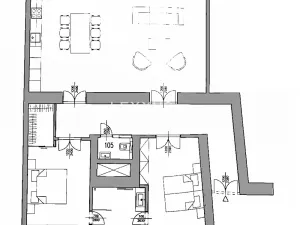 Pronájem bytu 3+kk, Praha - Vinohrady, Polská, 117 m2