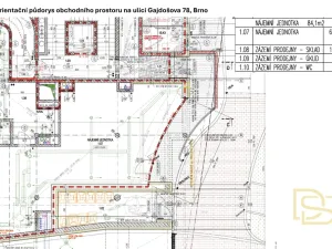 Pronájem obchodního prostoru, Brno - Židenice, Gajdošova, 84 m2