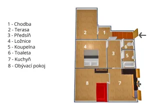 Prodej rodinného domu, Hrdlív, 130 m2
