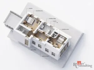 Prodej ubytování, Velké Hoštice, Nádražní, 258 m2