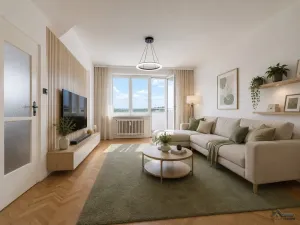 Prodej bytu 2+1, Ostrava, náměstí Družby, 58 m2