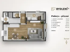 Prodej rodinného domu, Proboštov, Zemská, 118 m2