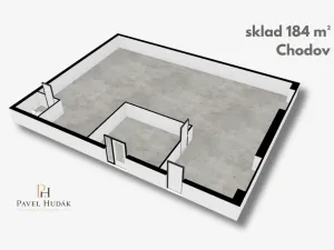 Pronájem skladu, Chodov, 184 m2