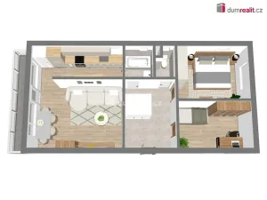 Prodej bytu 3+1, Praha - Braník, Ve studeném, 67 m2