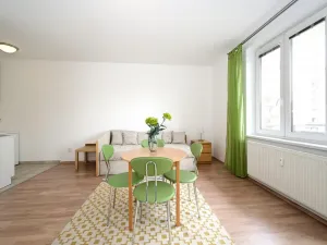 Pronájem bytu 1+kk, Praha - Kyje, Za černým mostem, 34 m2