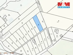 Prodej zahrady, Spořice, 676 m2