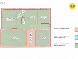 Prodej bytu 4+1, Chvalíkovice, Kopaninská, 92 m2