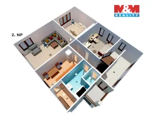 Prodej rodinného domu, Mukařov - Srbín, Na Budech, 160 m2