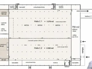 Pronájem výrobních prostor, Písek - Budějovické Předměstí, U Vodárny, 6421 m2