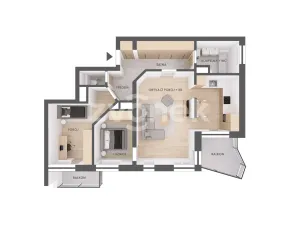 Prodej bytu 3+kk, Zlín, Voženílkova, 94 m2