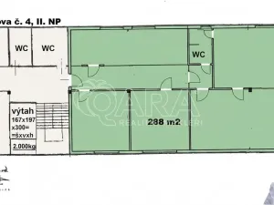 Pronájem skladu, Písek - Budějovické Předměstí, U Vodárny, 288 m2