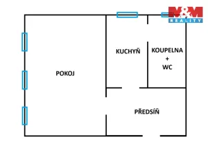 Pronájem bytu 1+1, Ostrava, Ruská, 64 m2