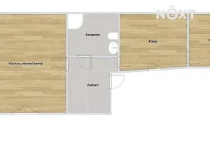 Prodej rodinného domu, Chropyně, Pazderna, 75 m2