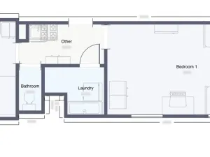 Prodej bytu 2+kk, Brno, Cejl, 32 m2