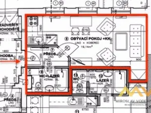 Pronájem bytu 1+kk, Hradec Králové - Nový Hradec Králové, Hlavní, 25 m2