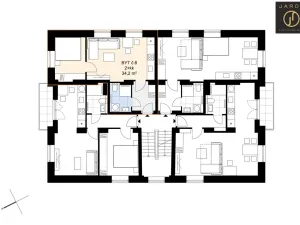 Prodej bytu 2+kk, Kladno, Dvorská, 34 m2