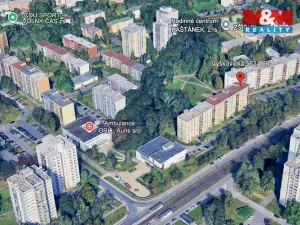 Pronájem bytu 2+kk, Ostrava - Výškovice, Výškovická, 39 m2