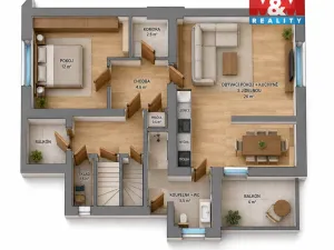 Prodej bytu 2+kk, Česká Skalice, Bezručova, 53 m2