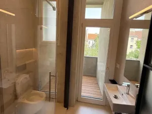 Pronájem bytu 2+kk, Praha - Podolí, Vodárenská, 55 m2