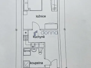 Pronájem bytu 1+1, Praha, Lublaňská, 42 m2