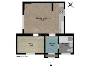 Pronájem rodinného domu, Beroun - Beroun-Město, Chmelenského, 33 m2