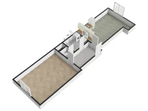 Pronájem bytu 2+kk, Praha - Vysočany, Čerpadlová, 50 m2
