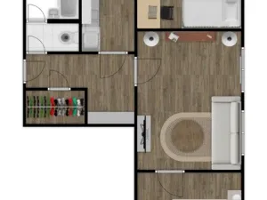Prodej bytu 3+1, Písek - Budějovické Předměstí, třída Přátelství, 64 m2