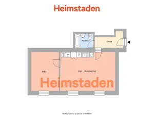 Pronájem bytu 2+kk, Havířov - Město, Dvořákova, 52 m2