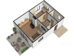 Prodej chaty, Slabčice - Písecká Smoleč, 115 m2