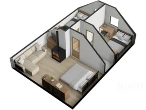 Prodej chaty, Slabčice - Písecká Smoleč, 115 m2