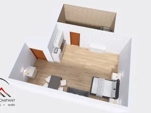Pronájem bytu 1+kk, Ostrava, Cihelní, 38 m2