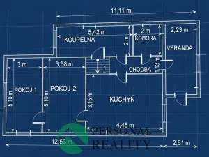 Prodej rodinného domu, Libomyšl - Želkovice, 113 m2