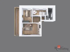 Prodej bytu 3+kk, Železná Ruda, Adolfa Kašpara, 55 m2