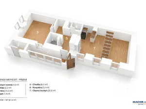 Prodej rodinného domu, Milín - Rtišovice, 109 m2