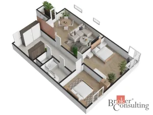 Prodej bytu 3+kk, Brandýs nad Labem-Stará Boleslav - Brandýs nad Labem, V olšinkách, 86 m2