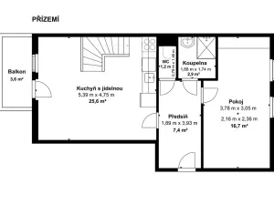 Prodej bytu 3+kk, Vítkovice, 96 m2