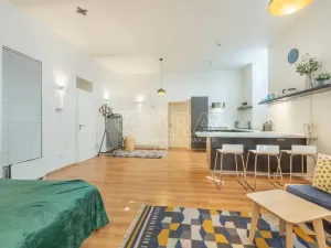 Pronájem bytu 1+kk, Praha - Vinohrady, Mánesova, 53 m2