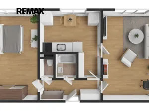 Pronájem bytu 2+1, Plzeň, Koterovská, 52 m2
