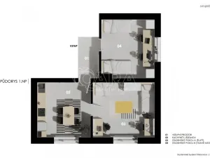 Pronájem pokoje, Ostrava - Třebovice, 70 m2