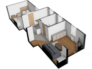 Prodej bytu 2+kk, Vráž - Stará Vráž, 51 m2