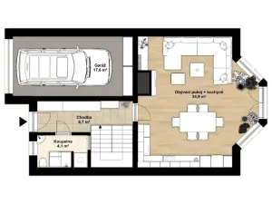 Prodej rodinného domu, Praha - Slivenec, Za farou, 142 m2