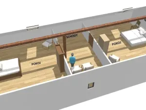 Prodej rodinného domu, Mešno, 100 m2