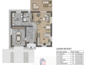 Prodej rodinného domu, Polerady, 190 m2