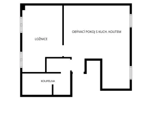 Pronájem bytu 2+kk, Příbram - Příbram II, Hornická, 48 m2